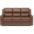  Flexsteel Linden 1043-62PH Power Reclining Sofa with Power Headrests and Lumbar IMAGE 2