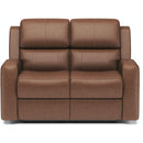  Flexsteel Linden 1043-60PH Power Reclining Loveseat with Power Headrests and Lumbar IMAGE 2