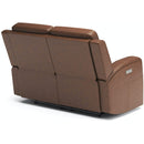  Flexsteel Linden 1043-60PH Power Reclining Loveseat with Power Headrests and Lumbar IMAGE 4