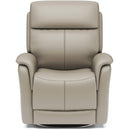  Flexsteel View 1524-52PH Swivel Power Recliner with Power Headrest and Lumbar IMAGE 2