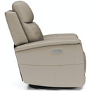  Flexsteel View 1524-52PH Swivel Power Recliner with Power Headrest and Lumbar IMAGE 3