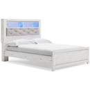  Size_Queen -- Signature Design by Ashley Altyra Bookcase Bed IMAGE 2