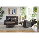  Flexsteel Clive 1594-60PH Power Reclining Loveseat - Black IMAGE 6