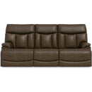  Flexsteel Clive 1594-62PH Power Reclining Sofa - Brown IMAGE 2