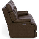  Flexsteel Clive 1594-62PH Power Reclining Sofa - Brown IMAGE 3