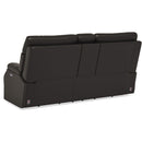  Flexsteel Clive 1594-64PH Reclining Loveseat with Console - Black IMAGE 3