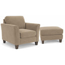  Flexsteel Libby 5005-08 Ottoman - Wheat IMAGE 3