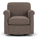  Flexsteel Mabel 0133-11 Swivel Chair - Smoke IMAGE 2