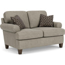  Flexsteel Moxy 5017-20 Loveseat - Pebble IMAGE 1