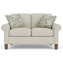  Flexsteel Moxy 5037-20 Loveseat - Vanilla IMAGE 2