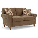  Flexsteel Moxy 5038-20 Loveseat - Chocolate IMAGE 1