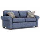  Flexsteel Thornton 5535-30 Two-Cushion Sofa - Indigo IMAGE 1