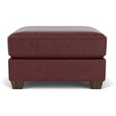  Flexsteel Thornton 3535-08 Ottoman - Red IMAGE 2