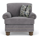  Flexsteel Bay Bridge 7791-10 Chair - Charcoal IMAGE 2