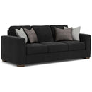  Flexsteel Collins 7107-31 Three-Cushion Sofa - Storm IMAGE 1