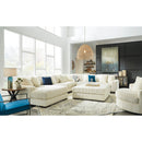  Manufacturer Color_Ivory  -- Signature Design by Ashley Lindyn Fabric 6 pc Sectional IMAGE 5