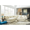  Manufacturer Color_Ivory  -- Signature Design by Ashley Lindyn Fabric 6 pc Sectional IMAGE 6