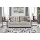  Manufacturer Color_Pebble  -- Signature Design by Ashley Mahoney Stationary Fabric Sofa IMAGE 5