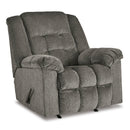  Manufacturer Color_Putty  -- Signature Design by Ashley Kegler Rocker Fabric Recliner IMAGE 1