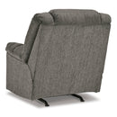  Manufacturer Color_Putty  -- Signature Design by Ashley Kegler Rocker Fabric Recliner IMAGE 4