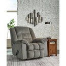  Manufacturer Color_Putty  -- Signature Design by Ashley Kegler Rocker Fabric Recliner IMAGE 5