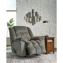  Manufacturer Color_Putty  -- Signature Design by Ashley Kegler Rocker Fabric Recliner IMAGE 6