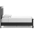  Size_Twin  -- Signature Design by Ashley Lanolee Panel Bed IMAGE 3