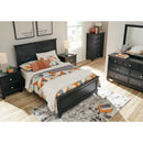  Size_Full  -- Lanolee B687B4 Full Panel Bed IMAGE 6
