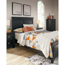  Size_Full  -- Lanolee B687B4 Full Panel Bed IMAGE 7
