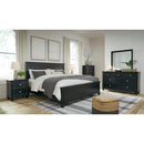  Size_King  -- Lanolee B687B8 King Panel Bed IMAGE 8