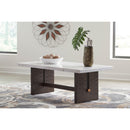  Signature Design by Ashley Burkhaus T779-1 Rectangular Cocktail Table IMAGE 7