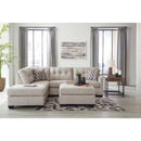  Manufacturer Color_Pebble  -- Signature Design by Ashley Mahoney Fabric 2 pc Sectional IMAGE 6