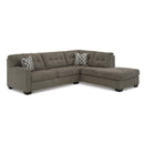  Manufacturer Color_Chocolate  -- Mahoney 31005S2 2 pc Sectional with Chaise IMAGE 1