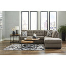  Manufacturer Color_Chocolate  -- Mahoney 31005S2 2 pc Sectional with Chaise IMAGE 4