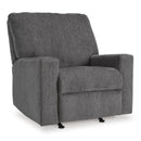  Manufacturer Color_Pewter  -- Signature Design by Ashley Rannis Rocker Fabric Recliner IMAGE 1