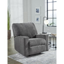  Manufacturer Color_Pewter  -- Signature Design by Ashley Rannis Rocker Fabric Recliner IMAGE 6