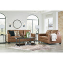  Manufacturer Color_Caramel  -- Signature Design by Ashley Bolsena Stationary Leather Match Sofa IMAGE 13