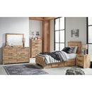  Size_Twin  -- Signature Design by Ashley Hyanna Panel Bed with Storage IMAGE 5