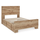  Size_Full  -- Hyanna B1050B25 Full Panel Bed with 1 Side Storage IMAGE 4