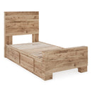  Size_Twin  -- Signature Design by Ashley Hyanna Panel Bed with Storage IMAGE 3