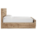  Size_Full  -- Hyanna B1050B29 Full Panel Bed with 2 Side Storage IMAGE 3