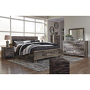  Size_King  -- Derekson B200B44 King Panel Bed with 2 Side Storage IMAGE 3
