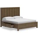  Size_California King  -- Cabalynn B974B9 California King Panel Bed with Storage IMAGE 2
