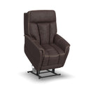  Flexsteel Atlas 1913-55PH Power Lift Recliner with Power Headrest & Lumbar - Brown IMAGE 3