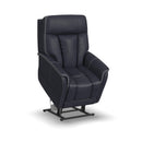  Flexsteel Atlas 1913-55PH Power Lift Recliner with Power Headrest & Lumbar - Blue IMAGE 3
