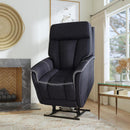  Flexsteel Atlas 1913-55PH Power Lift Recliner with Power Headrest & Lumbar - Blue IMAGE 6