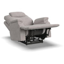  Flexsteel Zecliner 1091-50PH Power Recliner with Power Headrest and Lumbar - Light Grey IMAGE 5