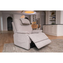  Flexsteel Zecliner 1091-50PH Power Recliner with Power Headrest and Lumbar - Light Grey IMAGE 7