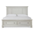  Size_King  -- Robbinsdale B742B25 King Panel Storage Bed IMAGE 2