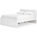  Size_Queen  -- Onita EB9630B12 Queen Panel Platform Bed with 1 Side Storage IMAGE 3